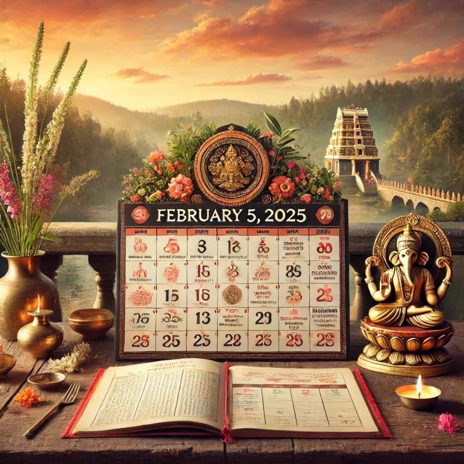 5 February 2025 Panchangam & Rasi Phalalu